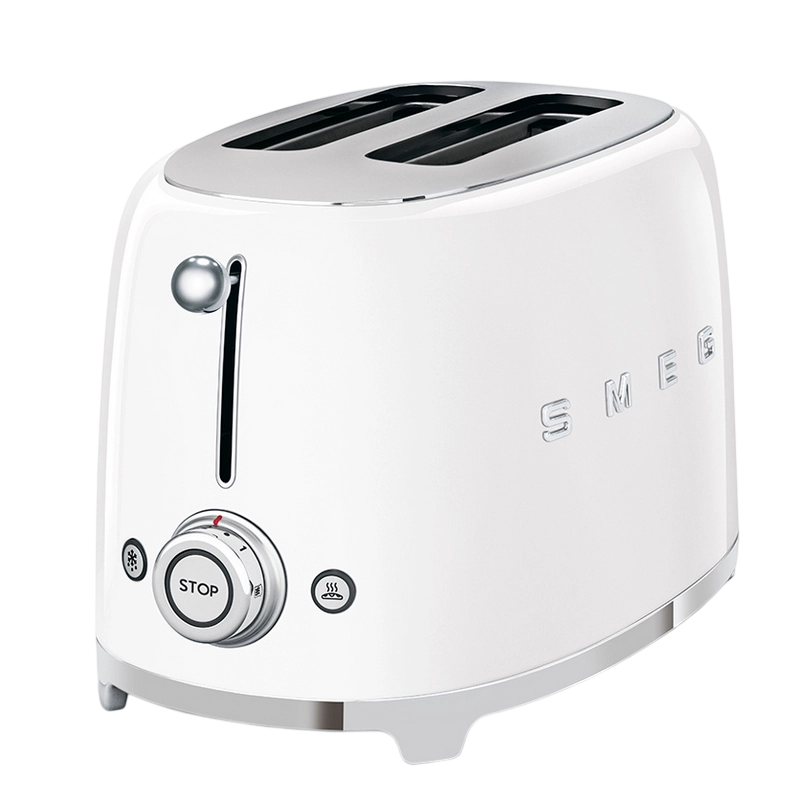 Купить  Сэндвичницы и тостеры - Тостер Smeg TSF01WHEU Белый..