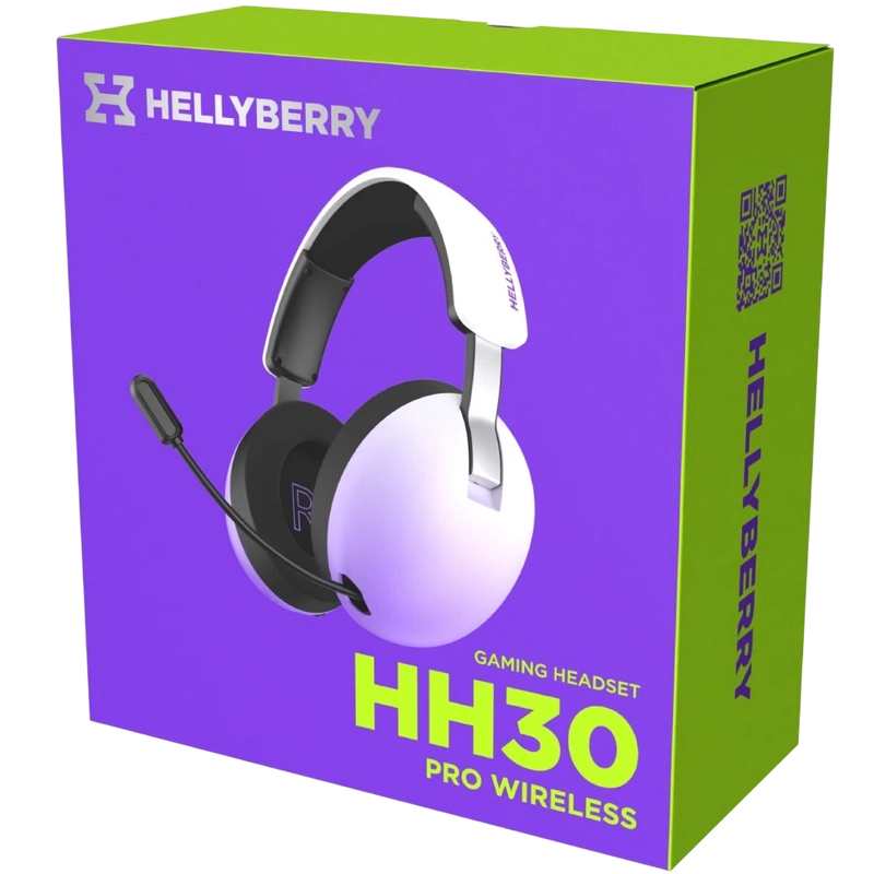 Căști HATOR Hellyberry HH30 Pro Alb | Violet
Fără fir | 80 ore | 20 Hz - 20000 Hz