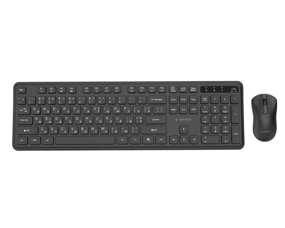 Set Tastatură + Mouse Gembird Slim ..