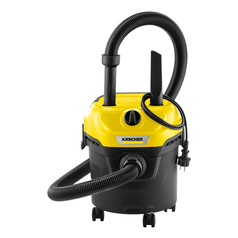 Пылесос Karcher WD 1 + Duza auto WD Жёлтый