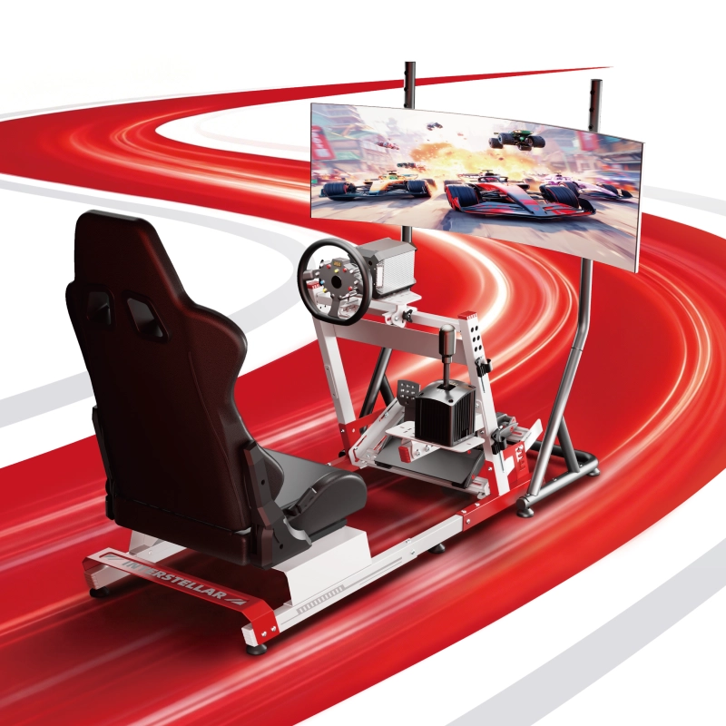 Scaun Gaming Lumi LRS12-BS02 PVC Piele Alb | Roșu
Oțel | 108 cm
