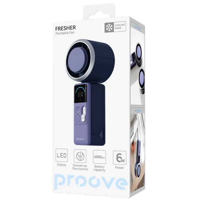 Вентилятор Proove Fresher Портативный Синий