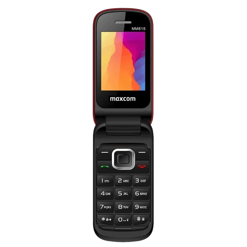 Telefon mobil Flip MaxCom MM815 Roșu
2.4
