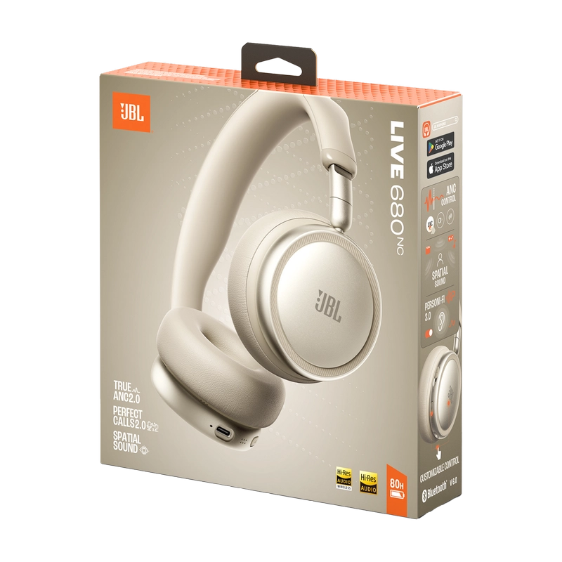 Căști JBL Live 680NC Champagne
Fără fir | 80 ore | 10 Hz - 40000 Hz