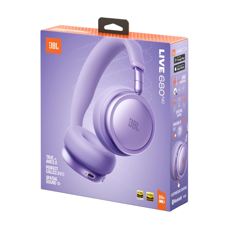 Наушники JBL Live 680NC Фиолетовый