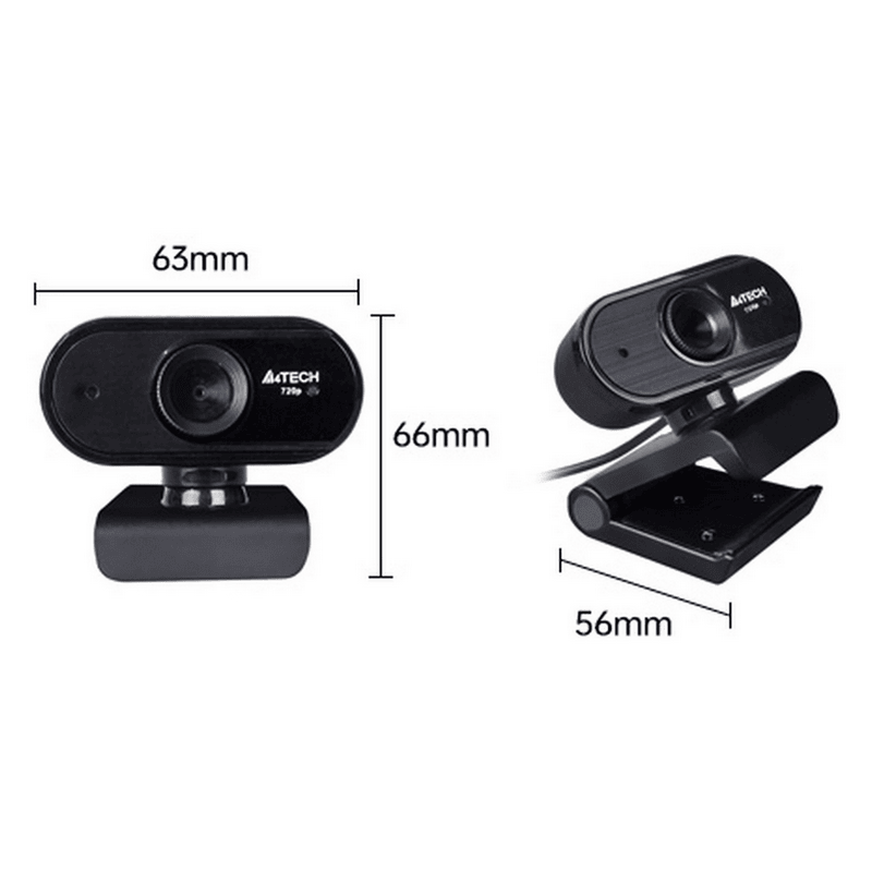 Cameră Web A4Tech PK-825P Negru
1280 x 720 | 30 fps | Fixat | 70°