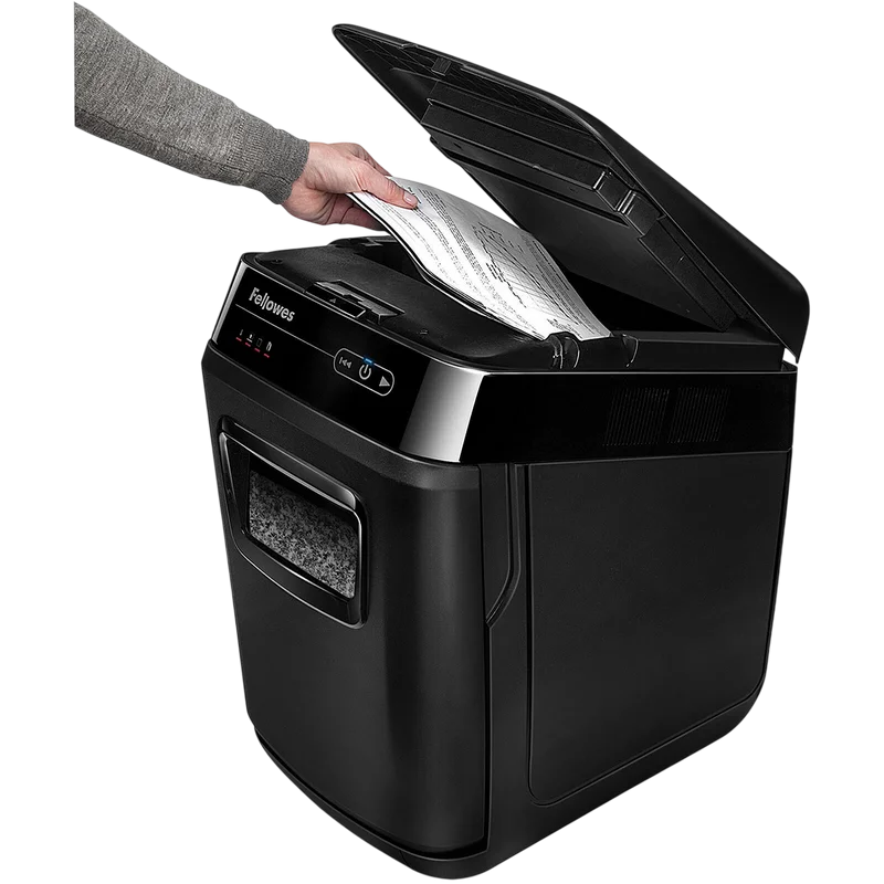 Шредер Fellowes AutoMax 200M Черный
