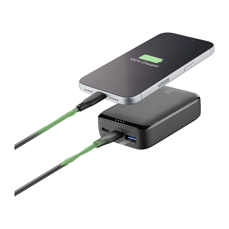 Acumulator extern Cellularline Essence Promo Negru
Li-Polymer | 10000 mAh