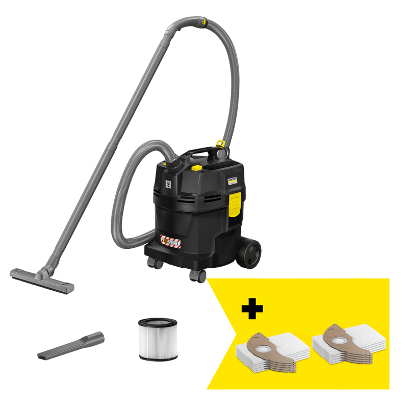 Пылесос Karcher NT 22/1 Ap L Go!Further Черный