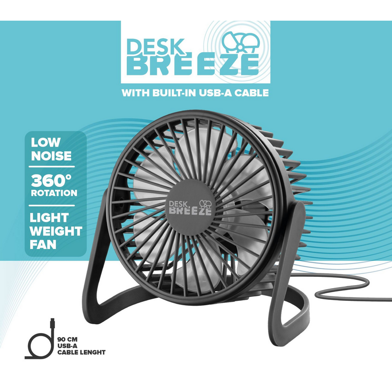 Ventilator Cellularline Desk Breeze Axial Negru
De masa