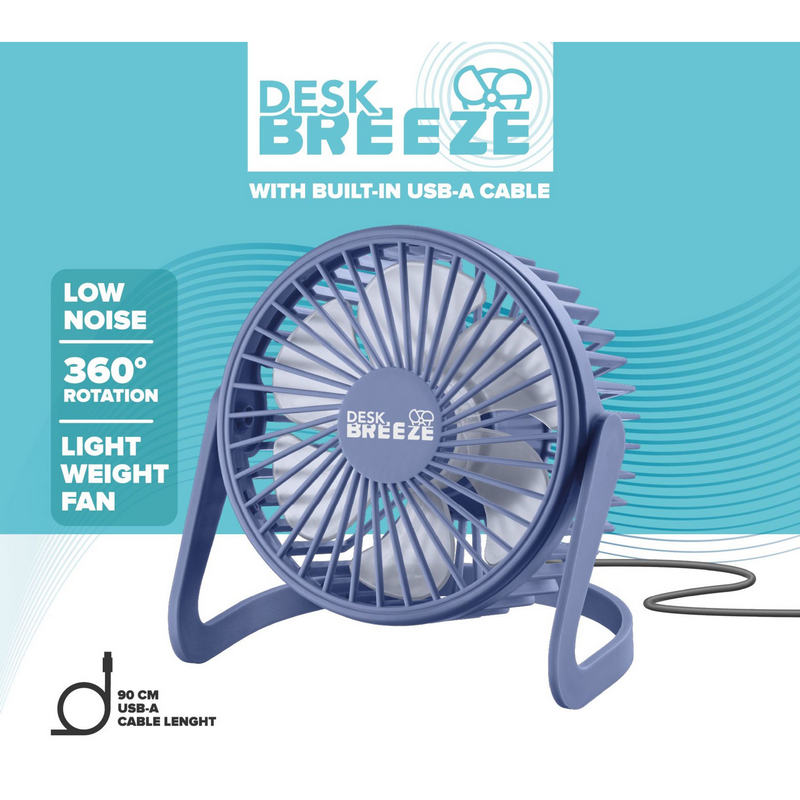 Ventilator Cellularline Desk Breeze Axial Violet
De masa