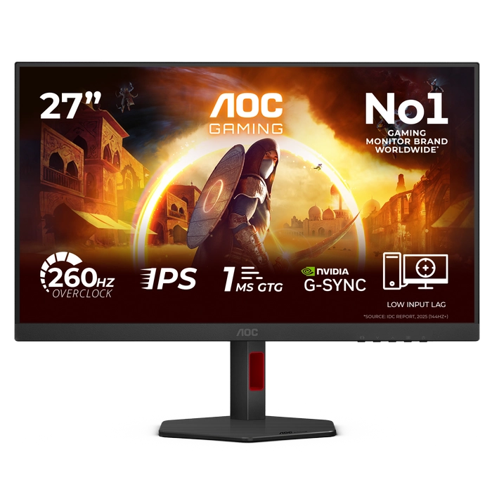 Игровой монитор AOC 27G4ZR Чёрный..