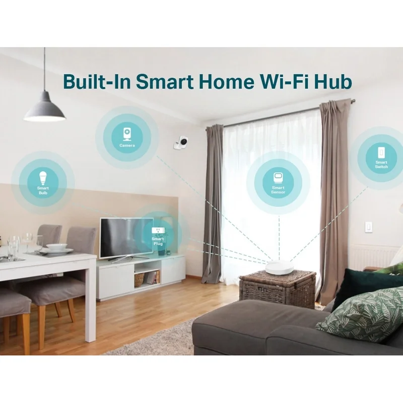 Домашняя Mesh Wi-Fi система TP-LINK Deco M5 (1-pack) Белый