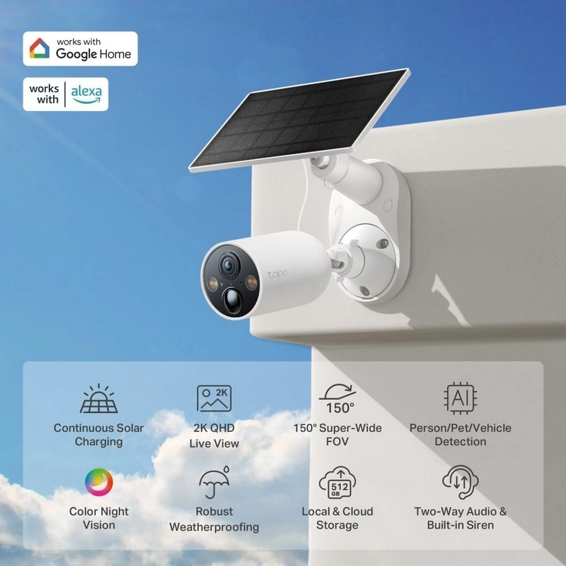 Камера видеонаблюдения TP-LINK TC85 Kit Белый
