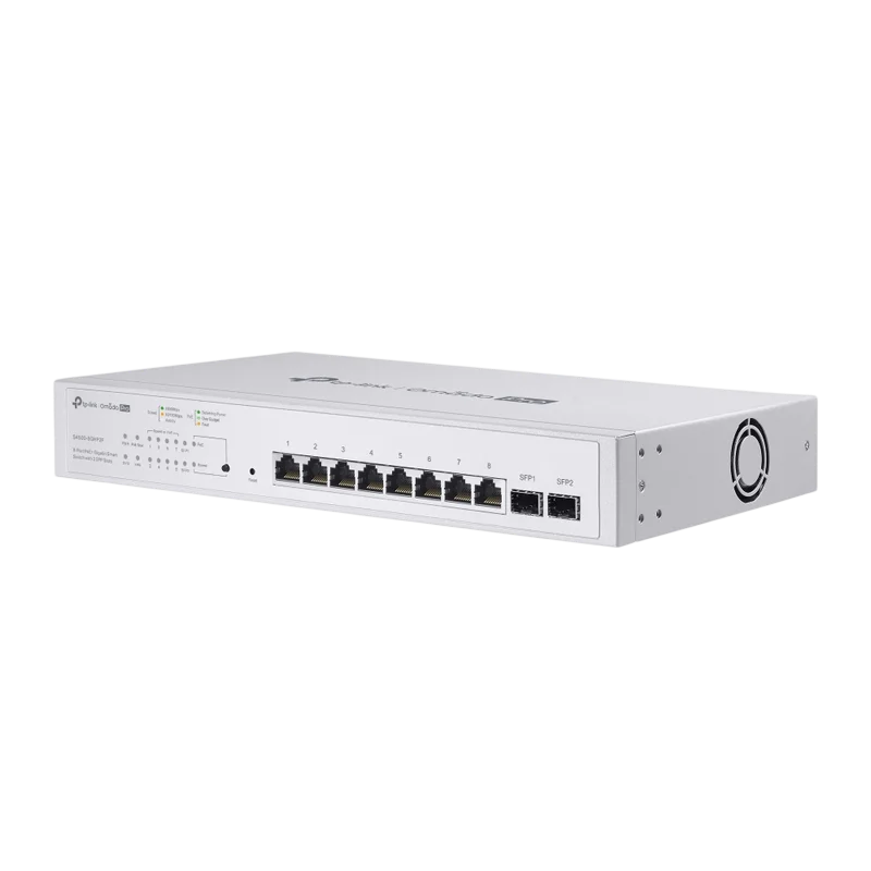 Comutator PoE TP-LINK Omada Pro S4500-8GHP2F Argintiu
174.2 W | IEEE 802.3af/at