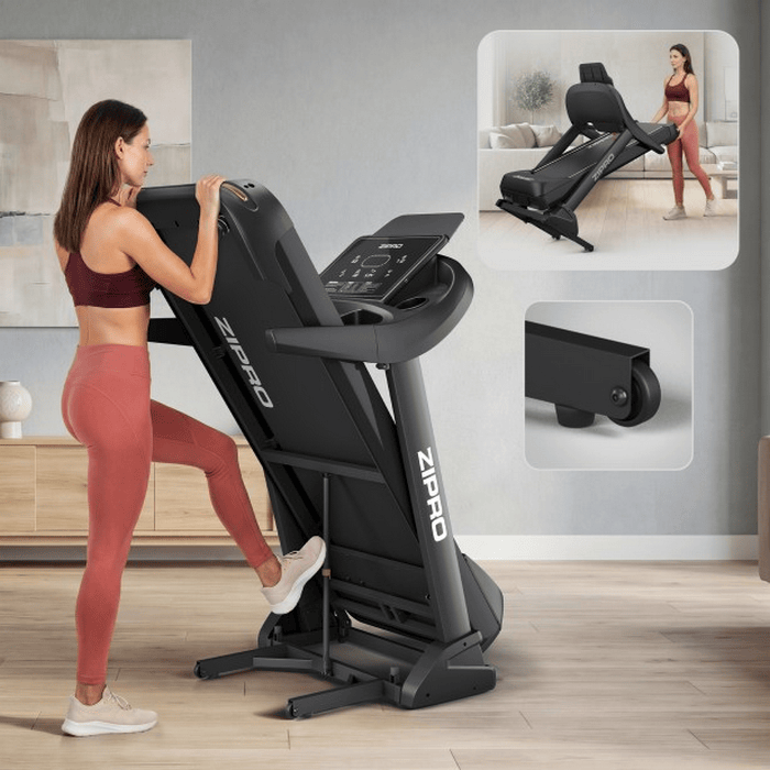 Bandă de alergat Zipro Pacemaker iConsole+ Negru
22 km/h | 150 kg
