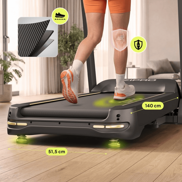 Bandă de alergat Zipro Pacemaker Gold iConsole+ Negru
22 km/h | 150 kg
