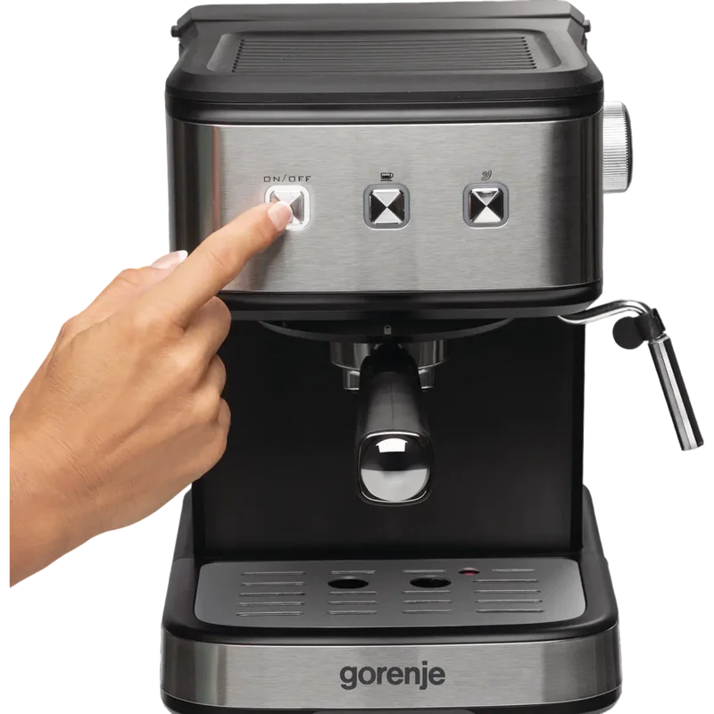 Кофеварка рожковая Gorenje ESCM12MBK Черный