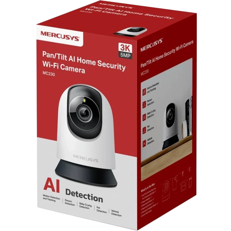 Camera de supraveghere MERCUSYS MC230 Alb
2880 x 1620