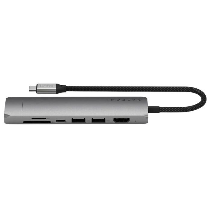 Stație Docking Satechi Slim USB-C Gri
10 Gbps | USB Type-C