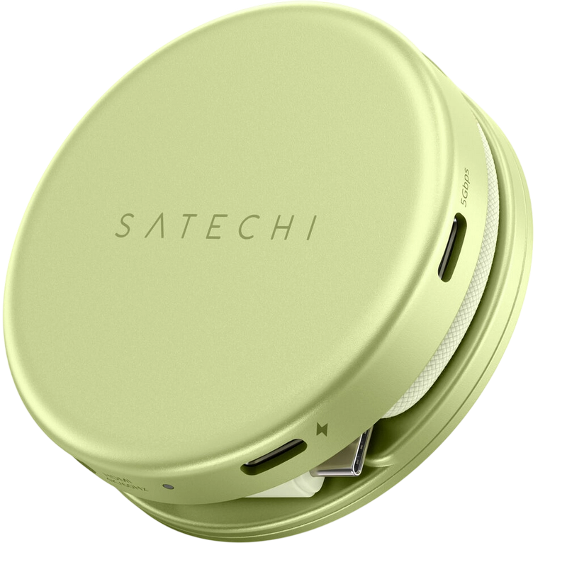 Многопортовый адаптер Satechi OntheGo Зелёный