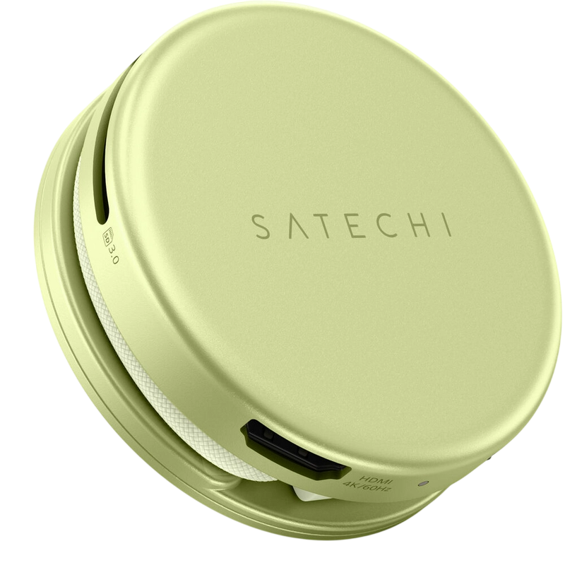 Многопортовый адаптер Satechi OntheGo Зелёный