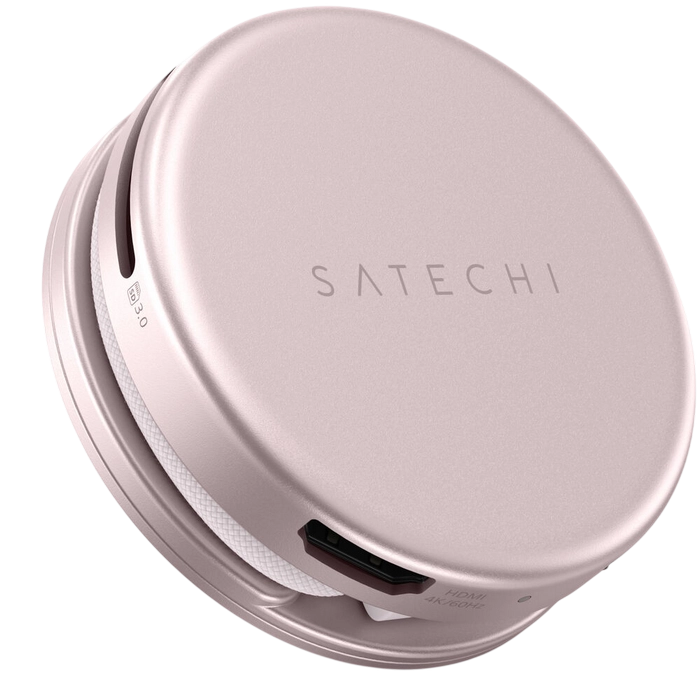 Многопортовый адаптер Satechi OntheGo Розовый
