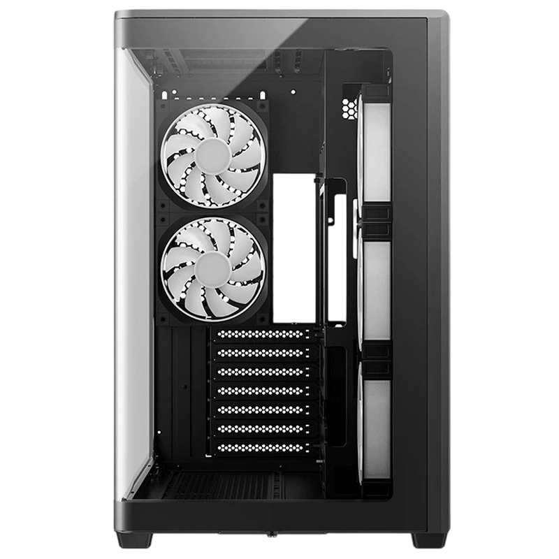 Carcasă PC Deepcool CG590U 5F Midi-Tower Negru
Fără PSU | Oțel, plastic ABS, Sticlă călită | ARGB