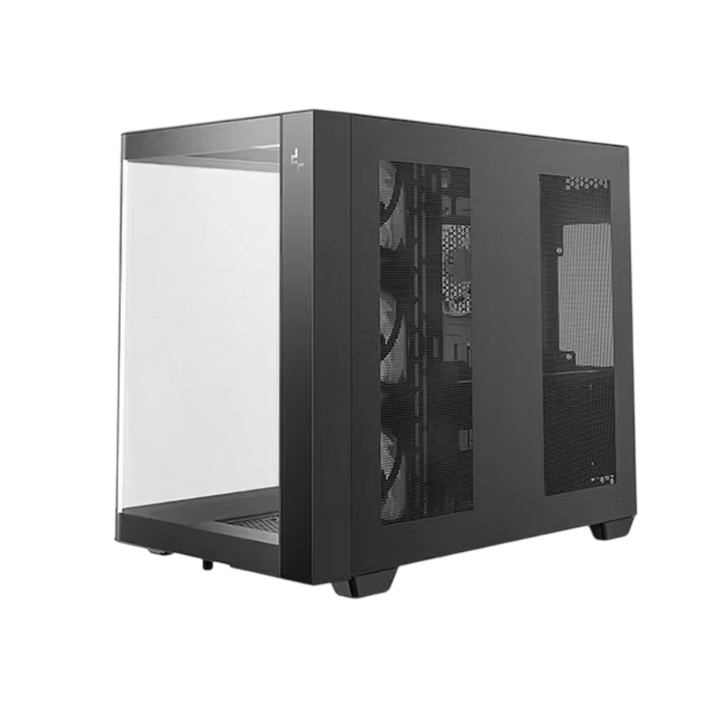 Carcasă PC Deepcool CG530U 4F Midi-Tower Negru
Fără PSU | Plastic,Oțel,Sticlă călită | ARGB