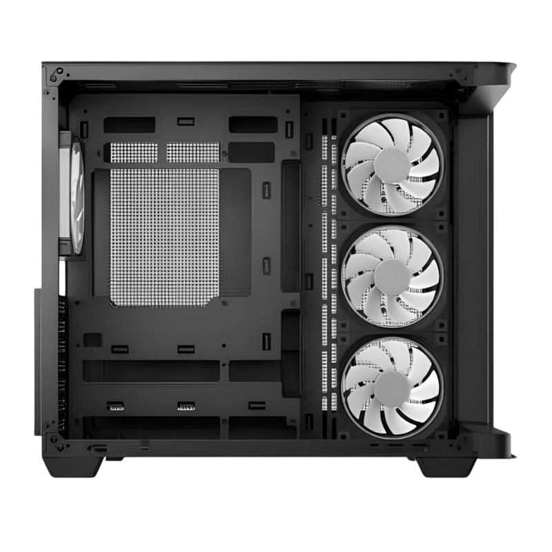 Carcasă PC Deepcool CG530U 4F Midi-Tower Negru
Fără PSU | Plastic,Oțel,Sticlă călită | ARGB