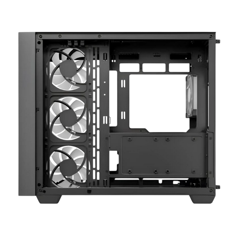 Carcasă PC Deepcool CG530U 4F Midi-Tower Negru
Fără PSU | Plastic,Oțel,Sticlă călită | ARGB
