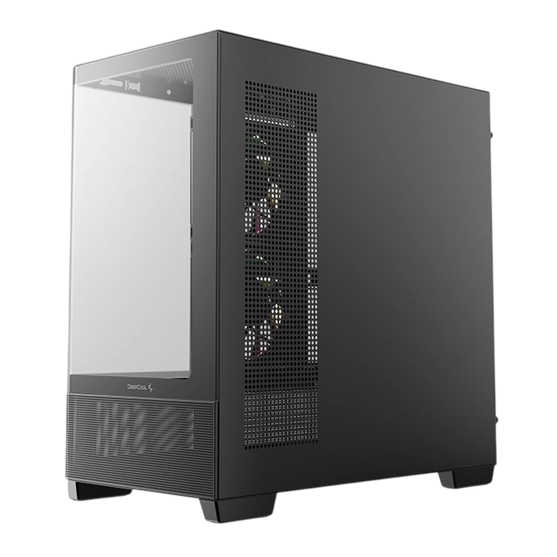 Carcasă PC Deepcool CG380U 3F Micro-ATX Negru
Fără PSU | Plastic,Oțel,Sticlă călită | ARGB
