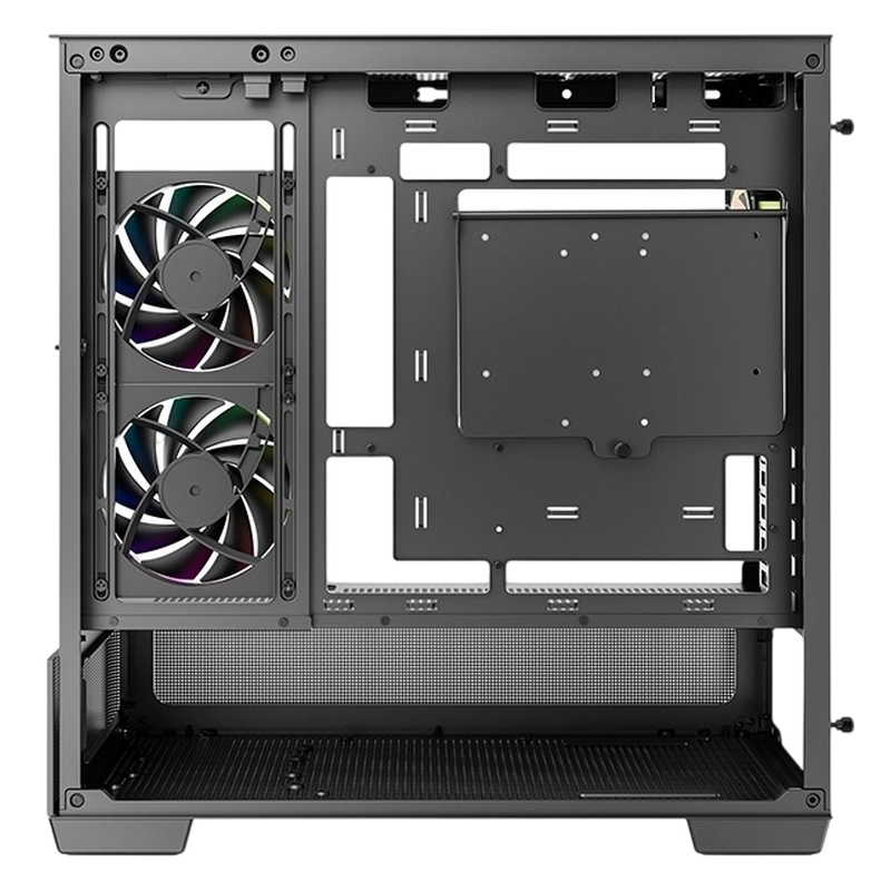 Carcasă PC Deepcool CG380U 3F Micro-ATX Negru
Fără PSU | Plastic,Oțel,Sticlă călită | ARGB