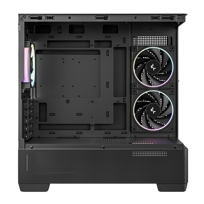 Carcasă PC Deepcool CG380U 3F Micro-ATX Negru
Fără PSU | Plastic,Oțel,Sticlă călită | ARGB