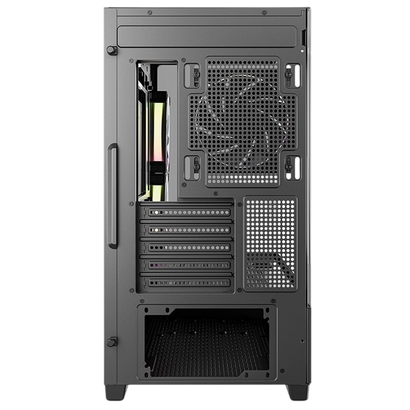 Carcasă PC Deepcool CG380U 3F Micro-ATX Negru
Fără PSU | Plastic,Oțel,Sticlă călită | ARGB