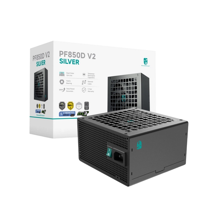 Блок питания для компьютеров Deepcool PF850D V2 ATX Черный