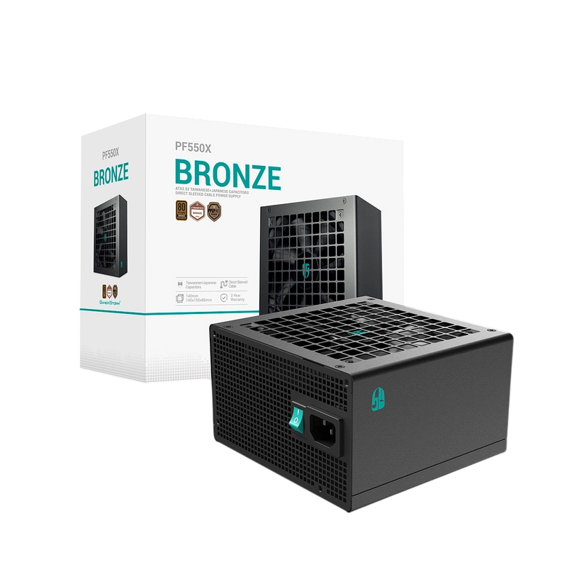 Блок питания для компьютеров Deepcool GamerStorm PF550X ATX Черный