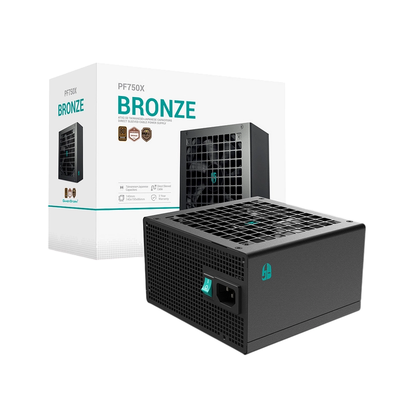 Блок питания для компьютеров Deepcool GamerStorm PF750X ATX Черный