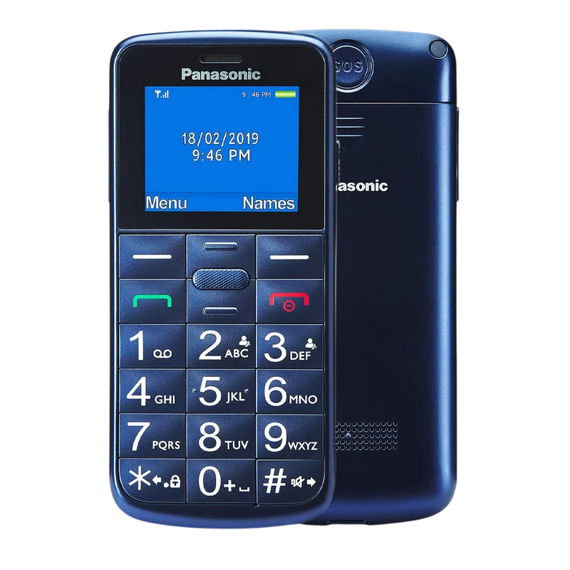 Telefon mobil Cu butoane Panasonic KX-TU110 Albastru
1.77