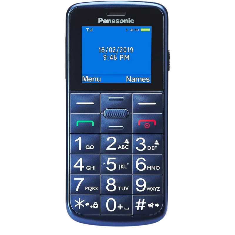 Telefon mobil Cu butoane Panasonic KX-TU110 Albastru
1.77