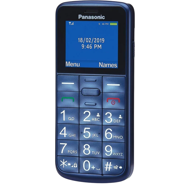 Telefon mobil Cu butoane Panasonic KX-TU110 Albastru
1.77