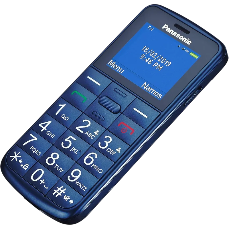Telefon mobil Cu butoane Panasonic KX-TU110 Albastru
1.77