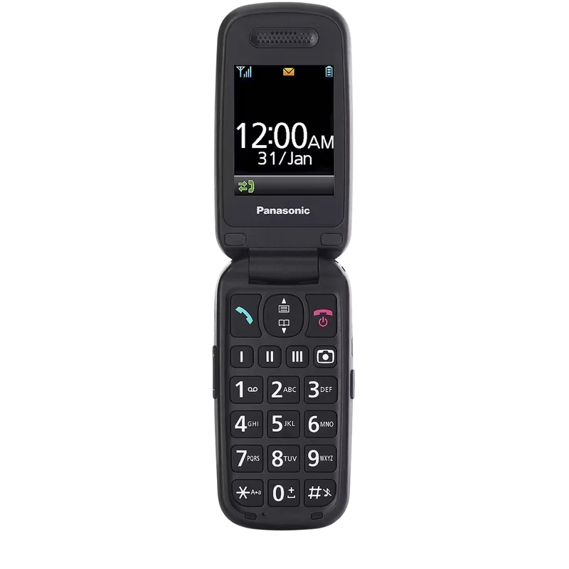 Мобильный телефон Кнопочный Panasonic KX-TU446 Серый