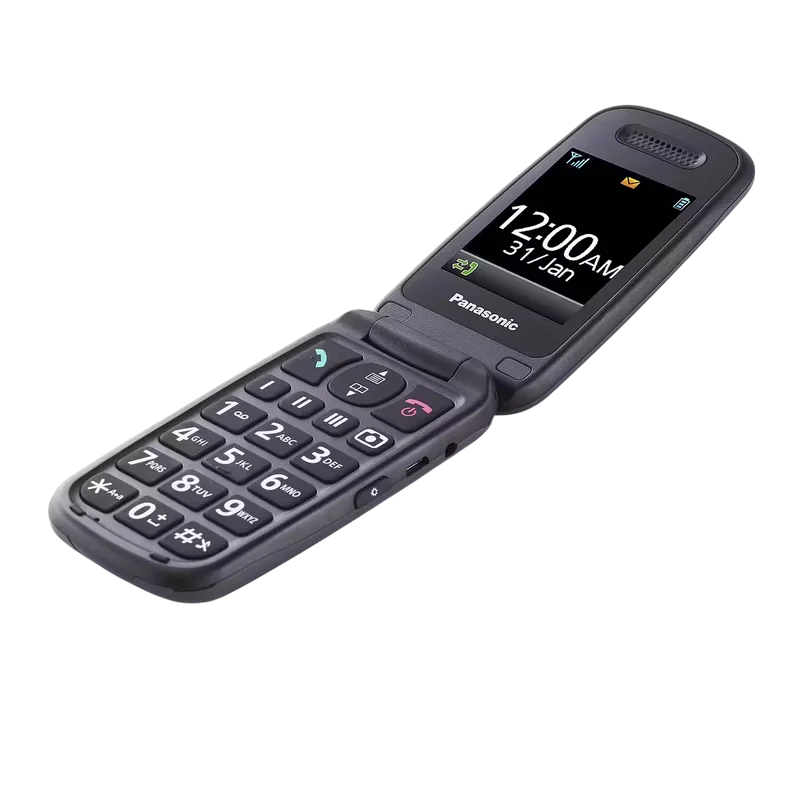 Мобильный телефон Кнопочный Panasonic KX-TU446 Серый