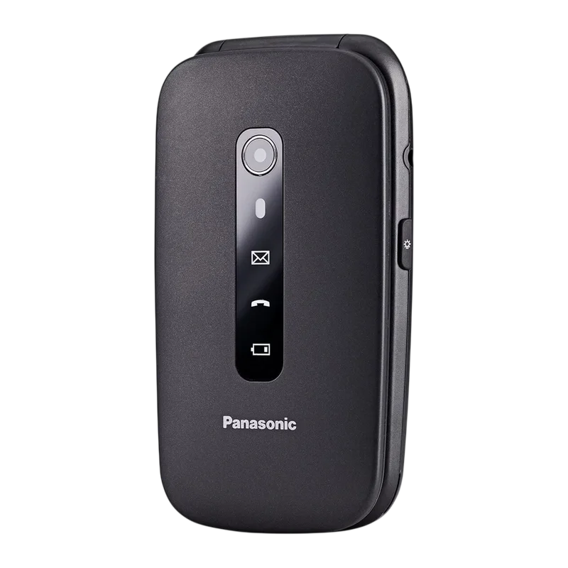 Мобильный телефон Флип Panasonic KX-TU550 Чёрный