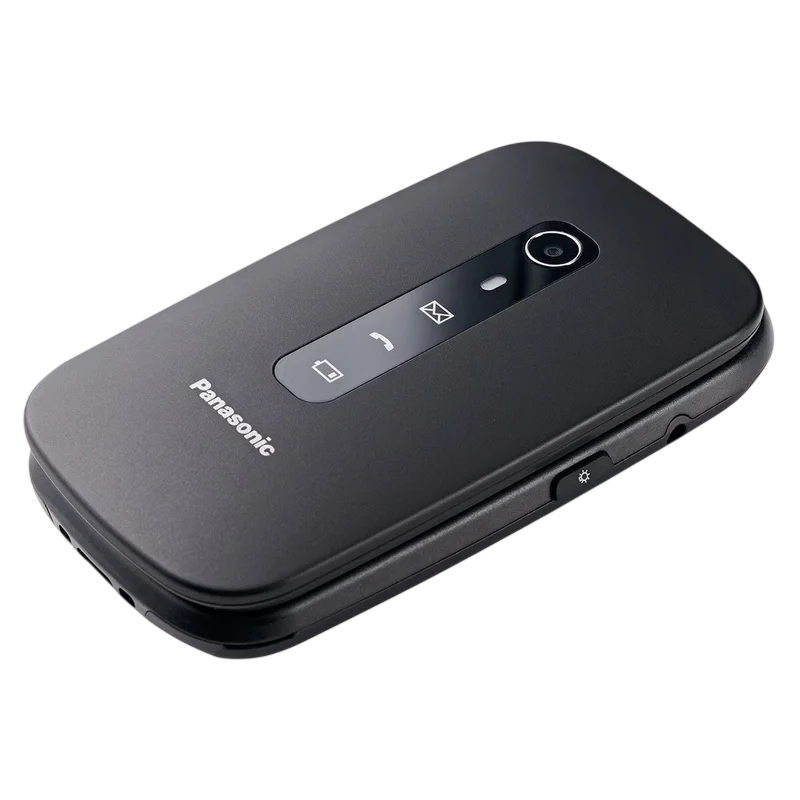 Мобильный телефон Флип Panasonic KX-TU550 Чёрный