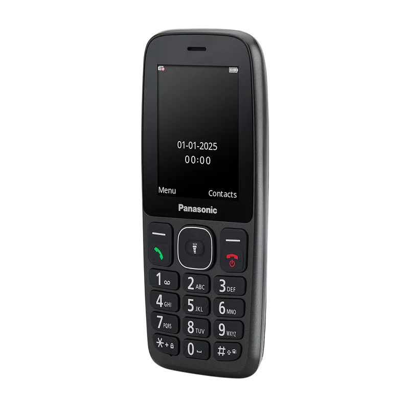 Мобильный телефон Кнопочный Panasonic KX-TF400 Чёрный