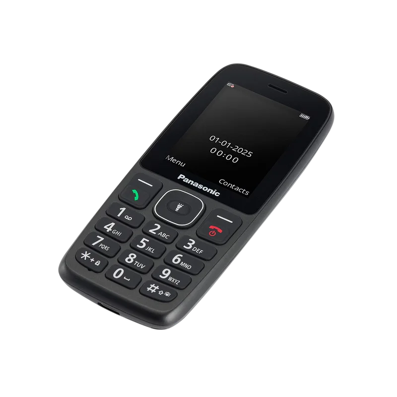Мобильный телефон Кнопочный Panasonic KX-TF400 Чёрный