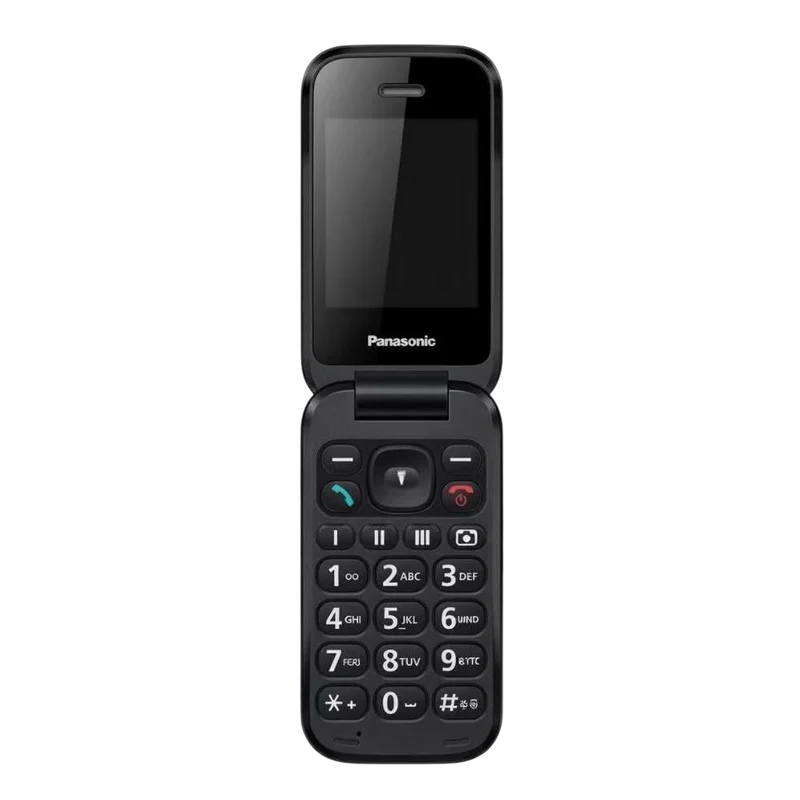 Мобильный телефон Кнопочный Panasonic KX-TF600 Чёрный