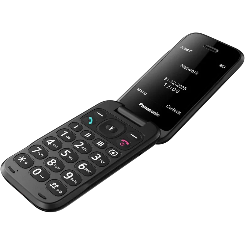 Мобильный телефон Кнопочный Panasonic KX-TF600 Чёрный